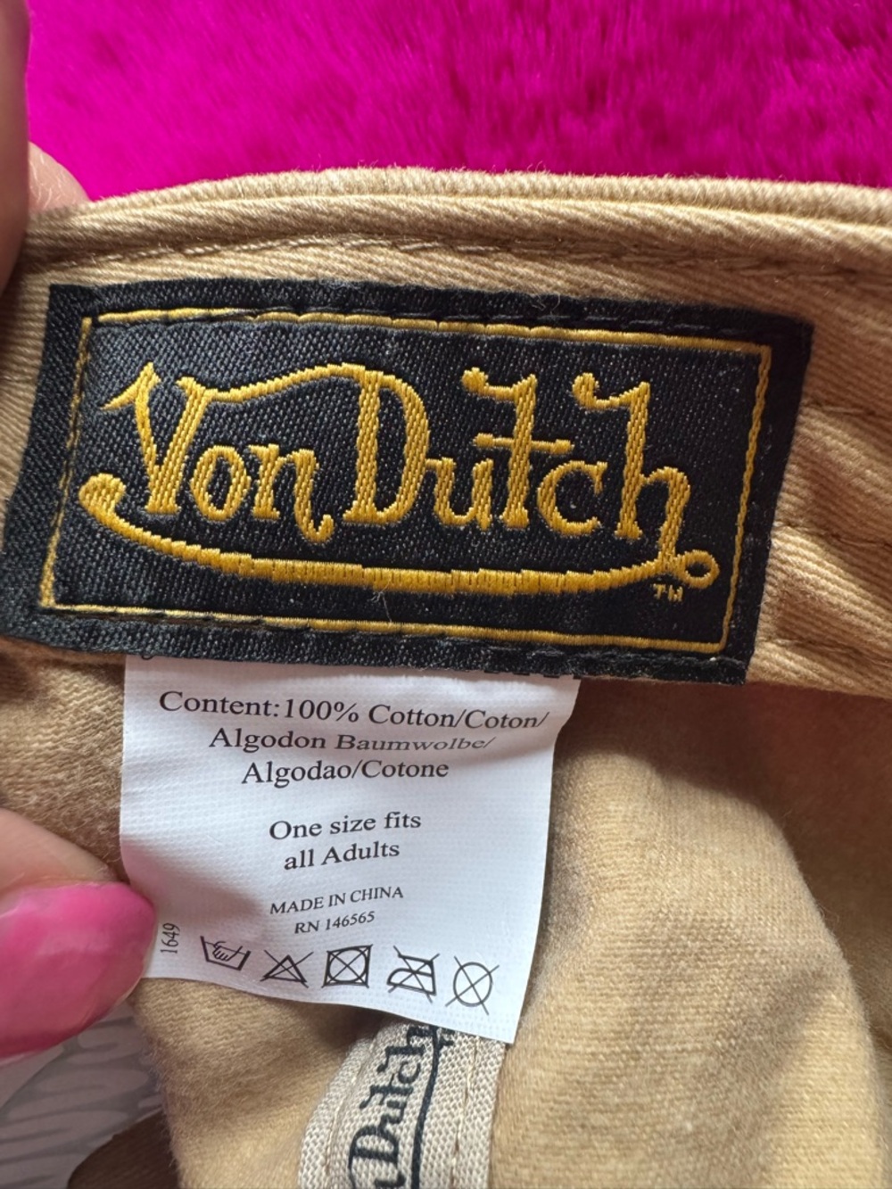 Von Dutch Distressed Dad Hat. Y2K-Inspired. - Picture 4 of 4